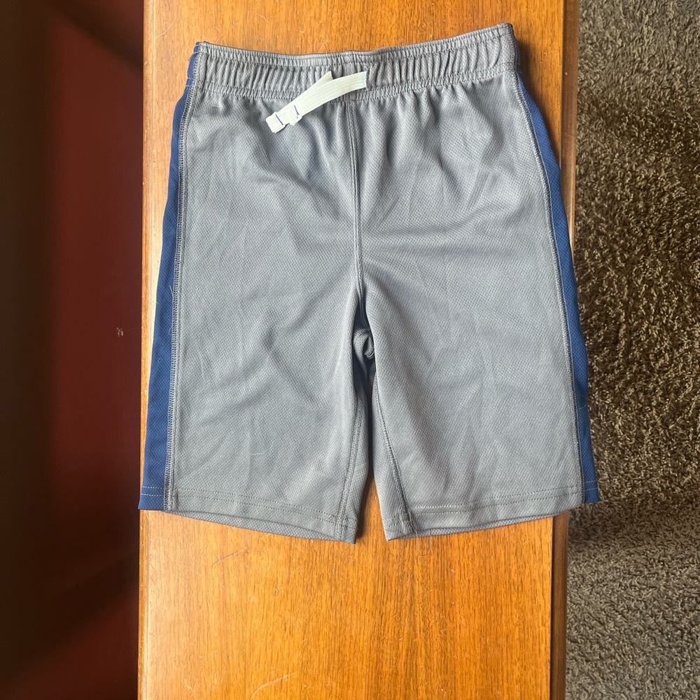 Carter's Boys Gray and Navy Athletic Shorts